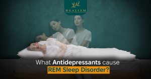 what antidepressants cause REM sleep disorder